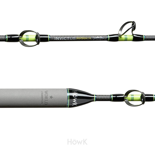 Howk Invictus 30/50 Straight Carbon Handle Casting Rods-Rods-Howk-HK-IVTSH-45222-Tackle World