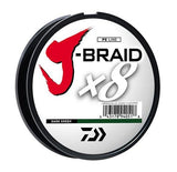 Daiwa J-Braid X8 Braided Line-Line & Leader-Daiwa-Dark Green-8 lb / 150 m-Tackle World
