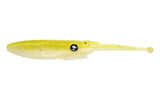 Nomad Live Ops 3.25" Jerksquid Jerkshad-Lures-Nomad-Chartreuse White-3.25" 6pk-Tackle World
