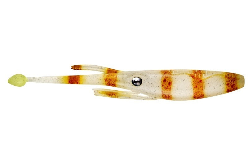 Nomad Live Ops 3.25" Jerksquid Jerkshad-Lures-Nomad-Natural Tiger-3.25" 6pk-Tackle World