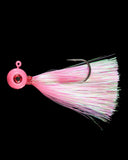 Jigging World Power Ball V2 Mylar Jigs-Lures-Jigging World-Glow Pink-1.5oz-Tackle World