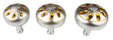 Jigging World Alpha Aluminum Power Knobs Type B-Power Handles & Knobs-Jigging World-39mm-Silver/Gold-Tackle World