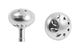 Jigging World Alpha Aluminum Power Knobs Type B-Power Handles & Knobs-Jigging World-45mm-Silver-Tackle World