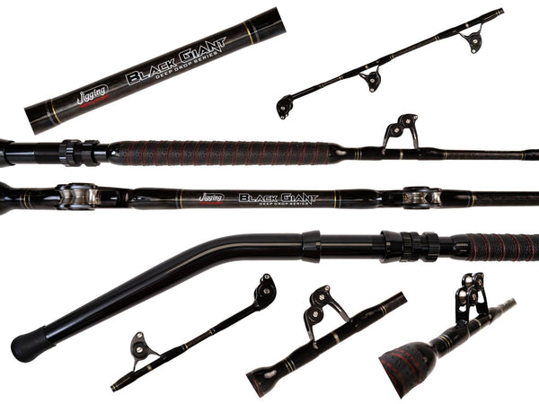 Jigging World Black Giant Deep Drop Rods JW-BGDD-66S (Straight Butt)