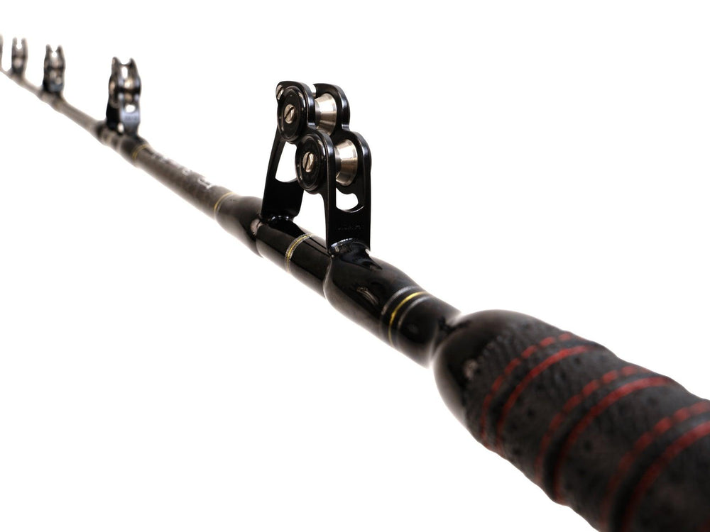 deep drop fishing pole Jigging World Black Giant Deep Drop Rods JW-BGDD-66S (Straight Butt)