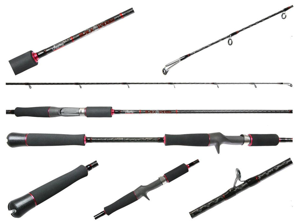 Jigging World Black Widow Rods JW-BW-150FGC [Full Butt Grip]