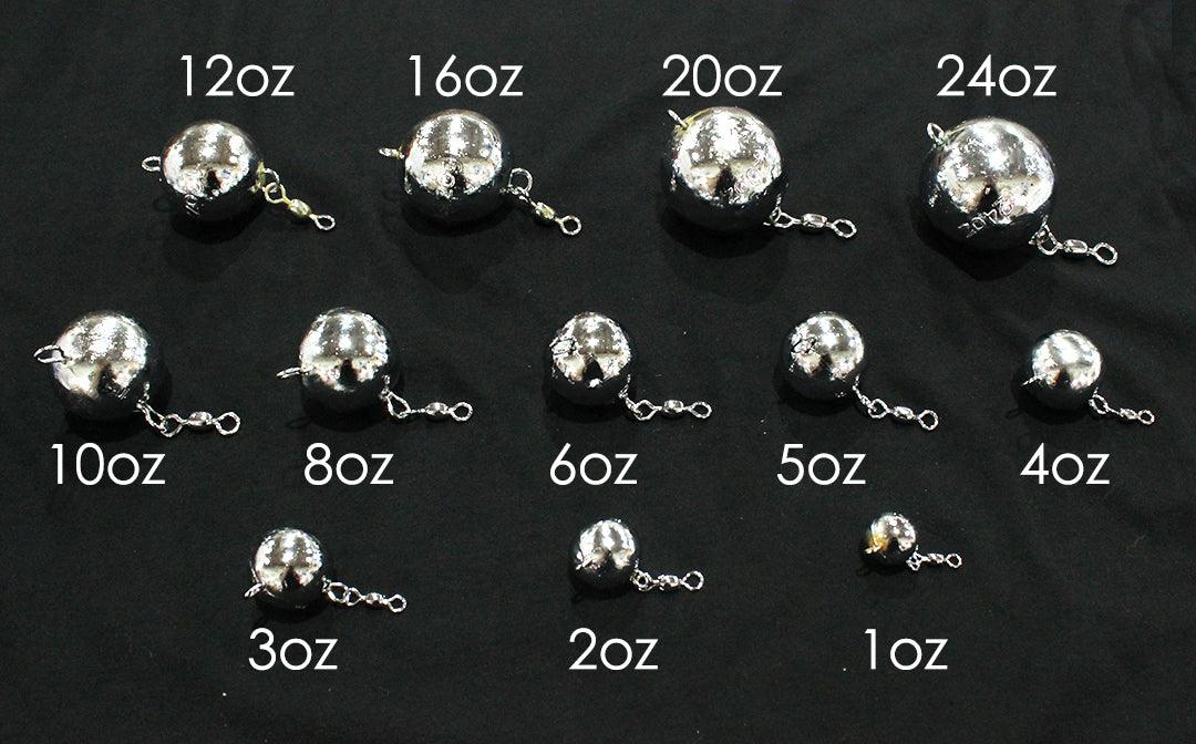 Jigging World Chrome Balls with Swivel-Terminal Tackle-Jigging World-Tackle World