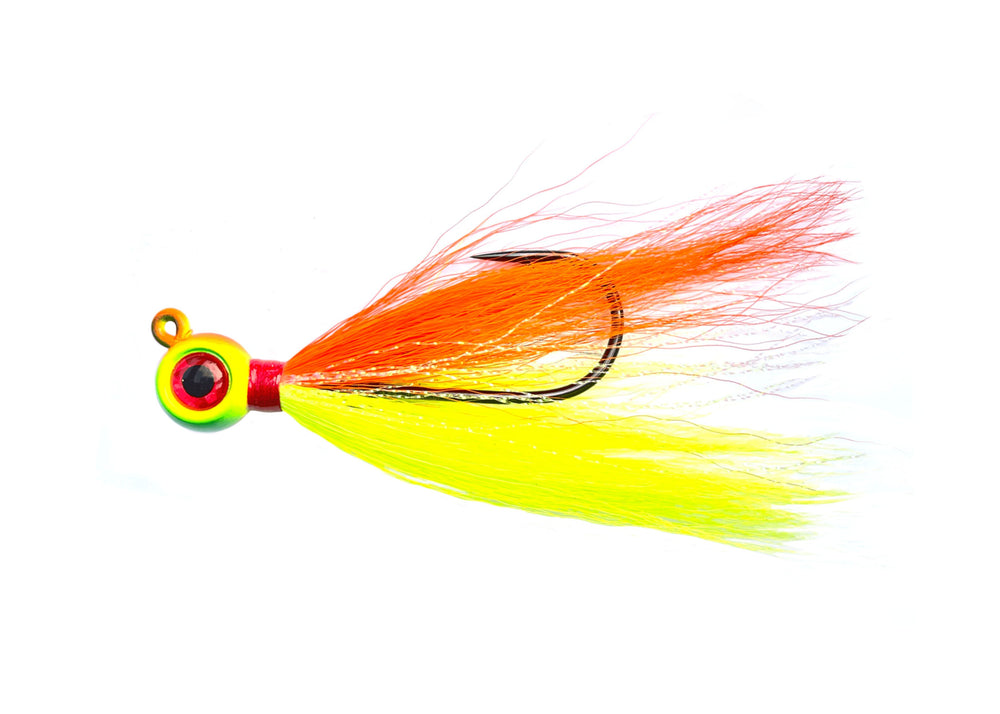 Jigging World Fishing Epoxy Bucktail Teasers-Lures-Jigging World-Fire Tiger-Tackle World
