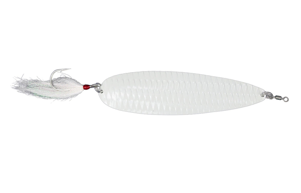 Jigging World Jigging Flutter Spoons-Lures-Jigging World-Length: 7.5" - Weight: 3.5oz-Bone-Tackle World