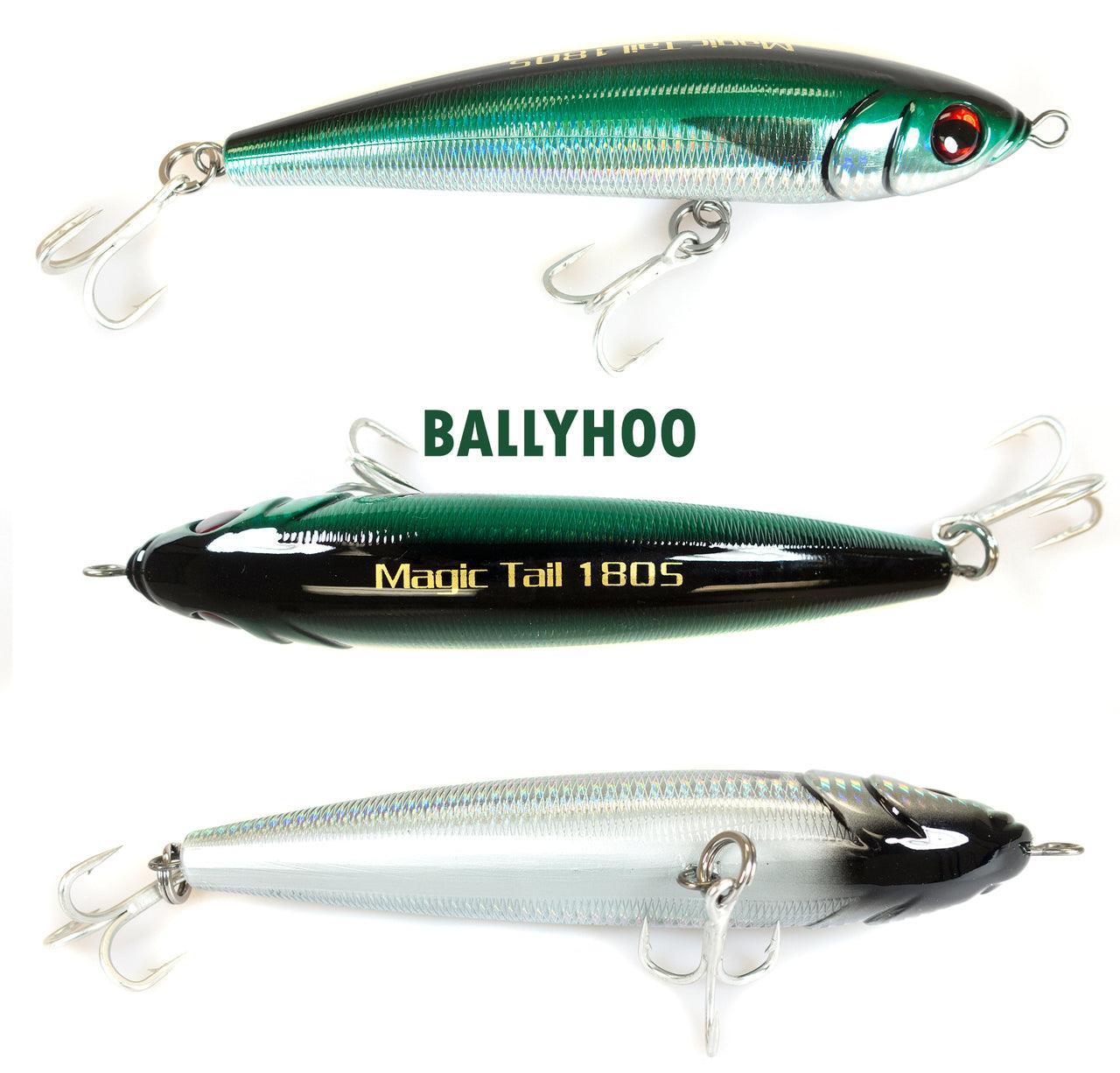 Jigging World Magic Tail Sinking Stick Baits Ballyhoo