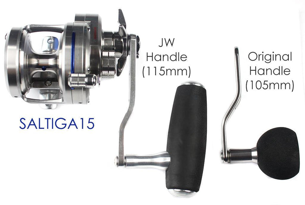 Jigging World - Power Handle for Daiwa Saltiga, Saltist, Sealine