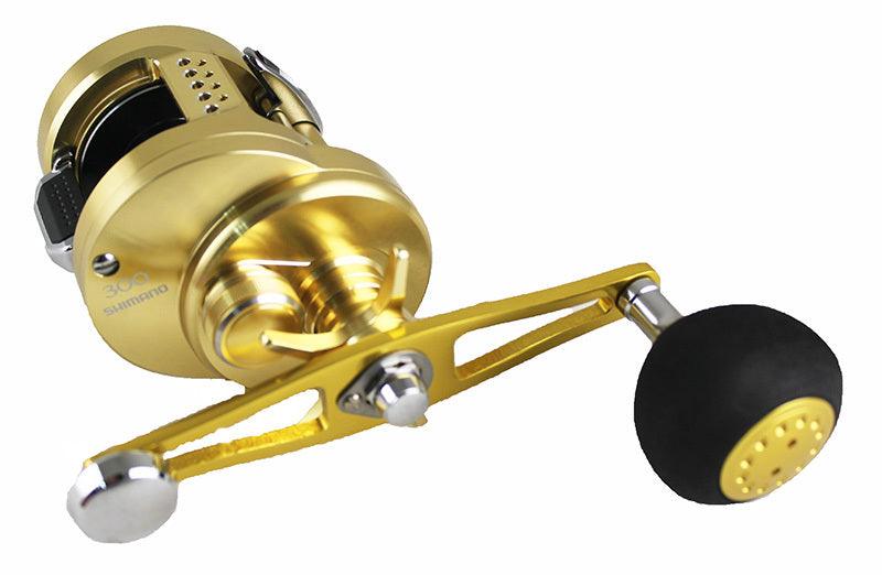 シマノCalcutta Conquest 100 ZPIスプール、ハンドル Jigging World - Power Handle for Shimano Conquest Round