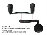 Jigging World Power Handle for Shimano Tranx 300 & 400 Baitcasting Reels-Power Handles & Knobs-Jigging World-Tackle World