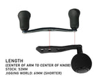 Jigging World Power Handle for Shimano Tranx 300 & 400 Baitcasting Reels-Power Handles & Knobs-Jigging World-Tackle World