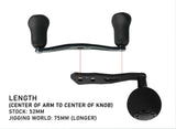 Jigging World Power Handle for Shimano Tranx 300 & 400 Baitcasting Reels-Power Handles & Knobs-Jigging World-Tackle World