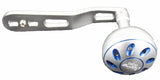 Jigging World - Power Handle for Shimano Trinidad A Star Drag Reels-Power Handles & Knobs-Jigging World-Silver Arm / 45mm Alpha Silver/Blue Aluminum Ball Knob-Tackle World