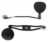 ?? Jigging World - Power Handles for Abu Garcia Low Profile Reels (50% off)-Jigging World-Offset Black Arm/39mm EVA Black Cap-Tackle World