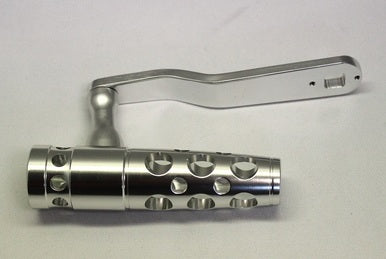 Jigging World - Power Handles for Accurate Boss Valiant 400 ~ 600 Size Lever Drag Reels-Power Handles & Knobs-Jigging World-Silver Aluminum T-Bar-115mm Silver-Tackle World