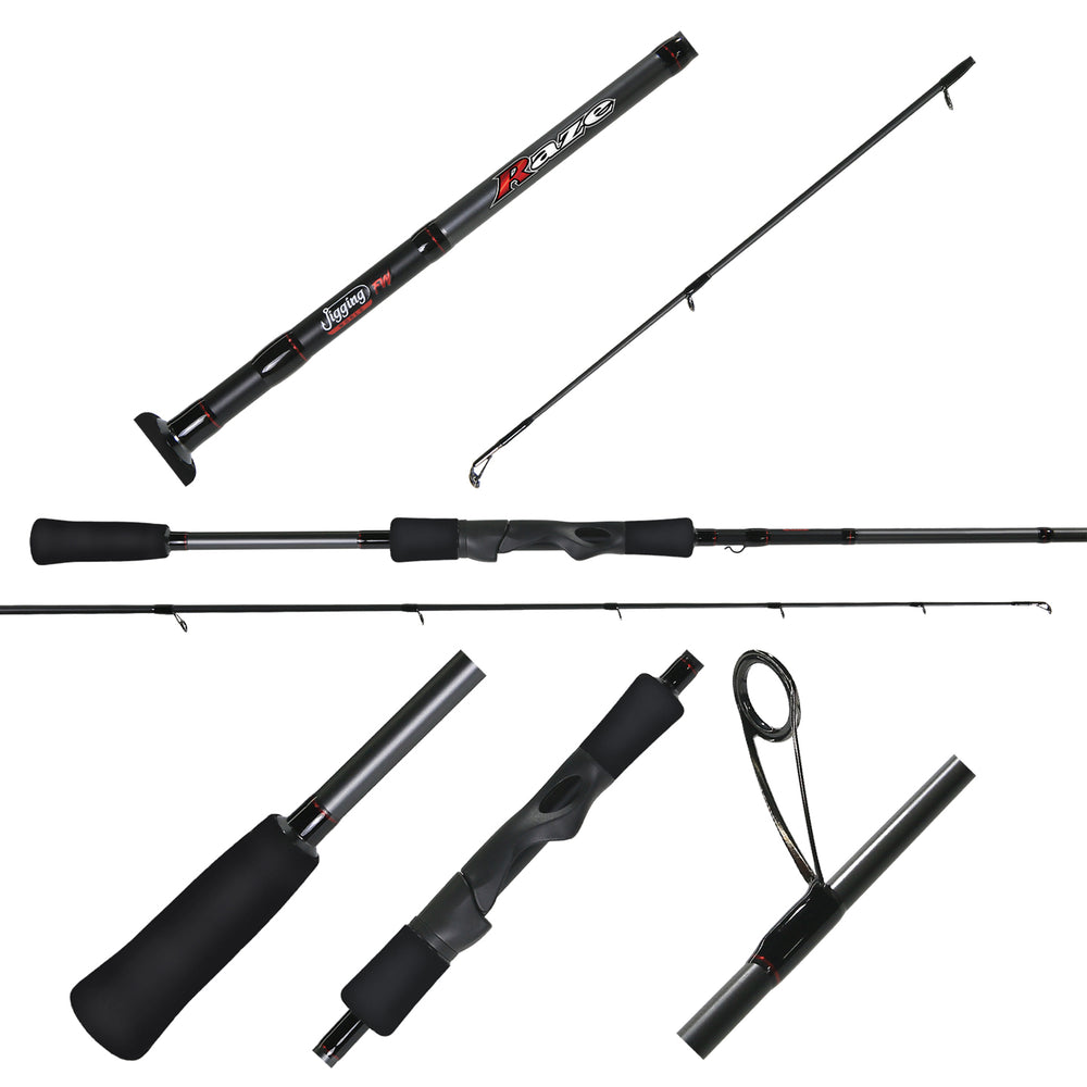 Jigging World Raze Spinning Rods-Rod-Jigging World-JW-RAZ661S-M-Tackle World