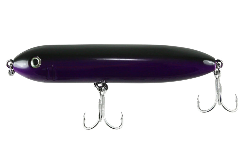 bone colored fishing lures Jigging World The Bone Rattle Stickbaits- 165H Black Purple
