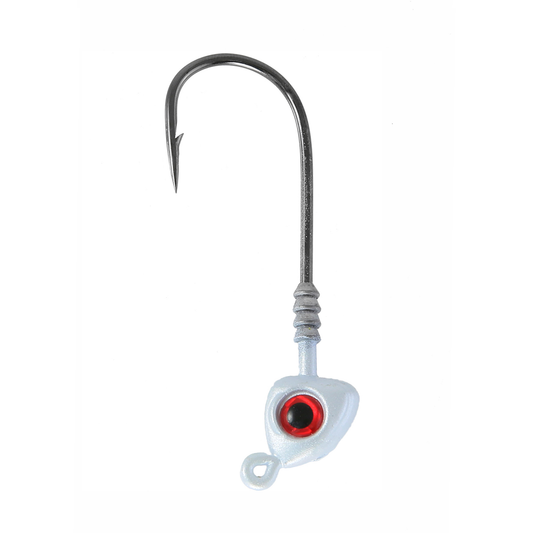 Jigging World Triangle Jig Heads-Lures-Jigging World-White-3/8-Tackle World
