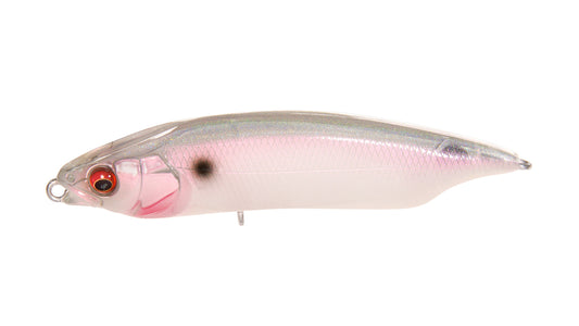 Megabass Karashi 80 Topwater Lure-Lures-Megabass-7/16oz-Albino Pearl GB-Tackle World