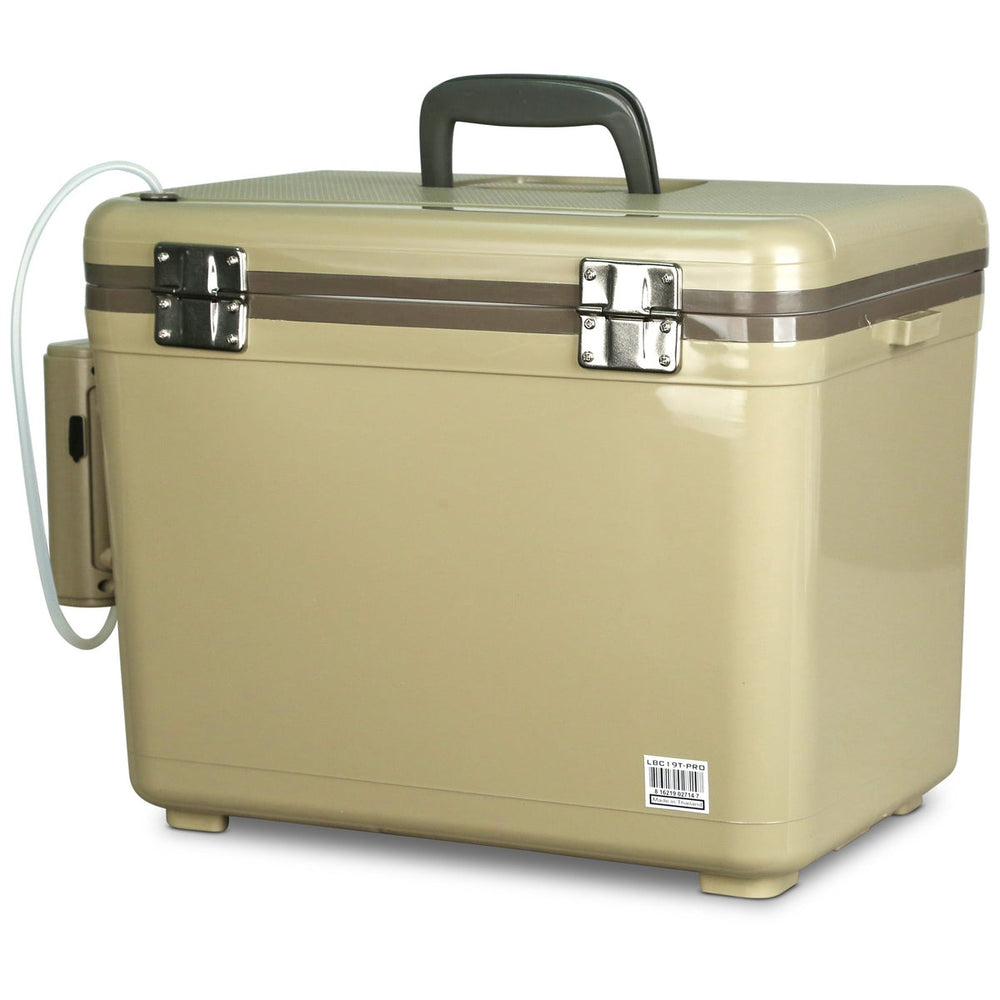 Engel 19 Quart Live Bait Pro Cooler with AP3 Rechargeable Aerator & Stainless Hardware-Accessories-Engel-Tackle World