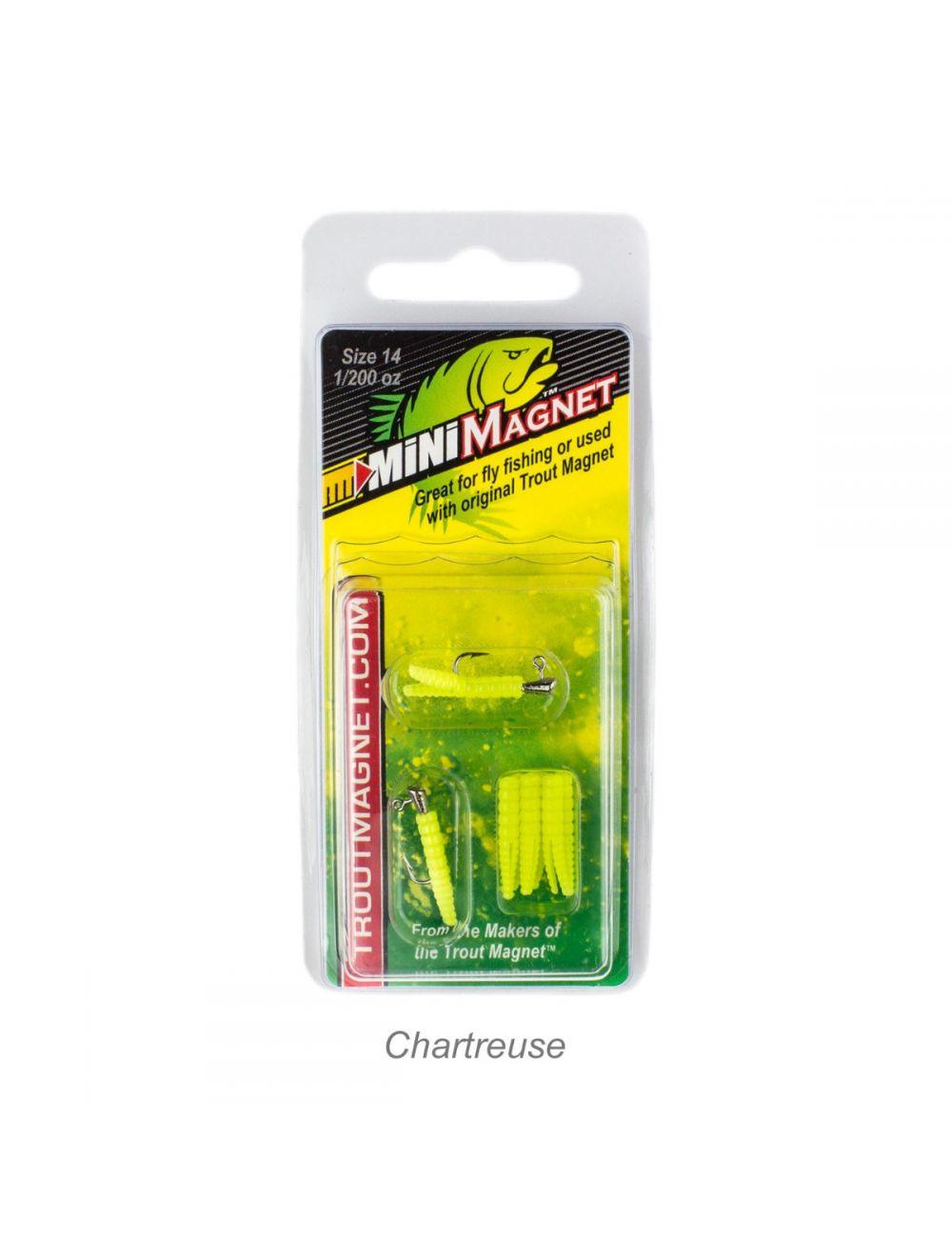 Leland Lures Mini Magnet 10pc Packs-Lures-Leland Lures-Chartreuse-Tackle World