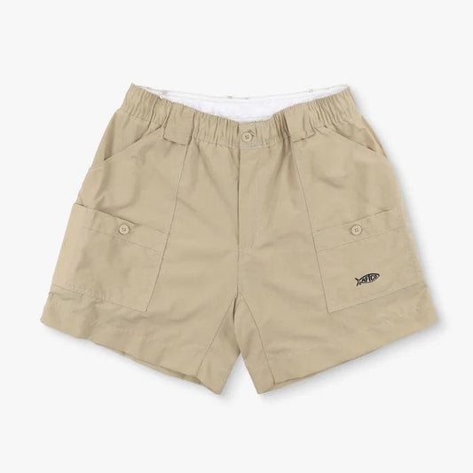 Aftco The Original Fishing Shorts-Apparel-Aftco-32-Khaki-Tackle World