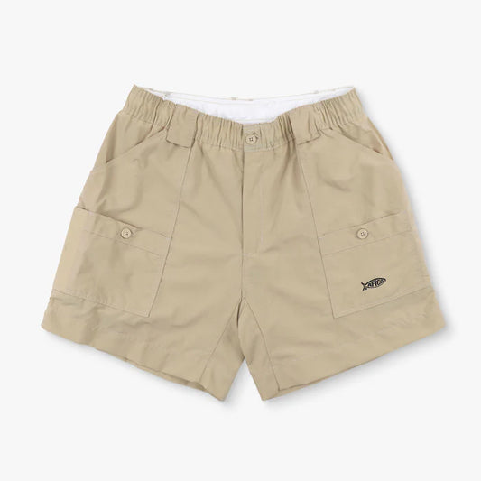 Aftco The Original Fishing Shorts-Apparel-Aftco-32-Khaki-Tackle World