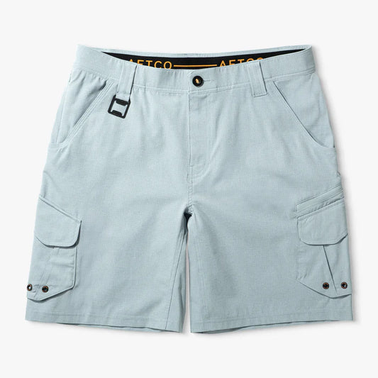Aftco Pinacle Shorts-Apparel-Aftco-Harbor Gray-32-Tackle World