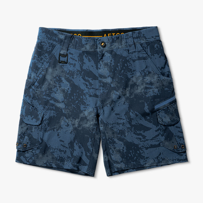 Aftco Pinacle Shorts-Apparel-Aftco-Naval Storm Camo-32-Tackle World