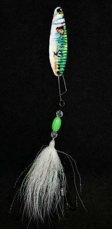 M3Tackle Fully Rigged Fluke Spoon Rigs-Terminal Tackle-M3Tackle-Tackle World