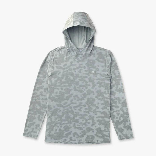 Aftco Ocean Bound Hooded Performance Shirts-Apparel-Aftco-Gray Upwell Camo-M-Tackle World