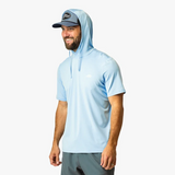Aftco Samurai Short Sleeve Hooded Sun SP Shirts-Apparel-Aftco-Tackle World
