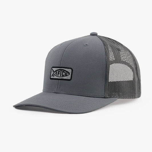 Aftco Original Fishing Trucker Hats-Apparel-Aftco-Charcoal-Tackle World