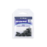 American Fishing Wire Mini Double Barrel Copper Sleeves-Terminal Tackle-American Fishing Wire-Tackle World