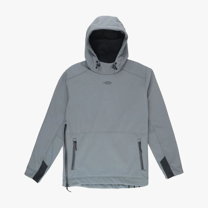 Aftco Reaper Windproof Pullover Jackets-Apparel-Aftco-Charcoal-M-Tackle World