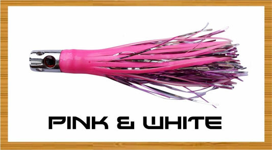Tormenter Ocean Mahi Tuna Jet Lures-Lures-Tormenter Ocean-Pink/White-Rigged-Tackle World