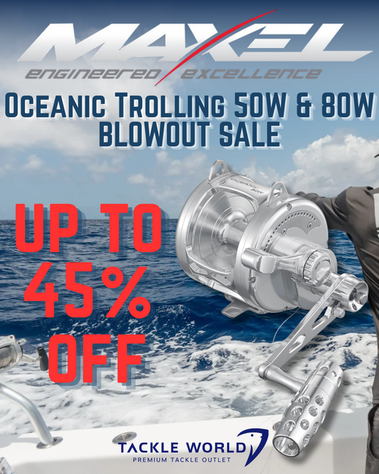 Maxel Oceanic Trolling Conventional Reels *Final Sale*-Reel-Maxel-Tackle World