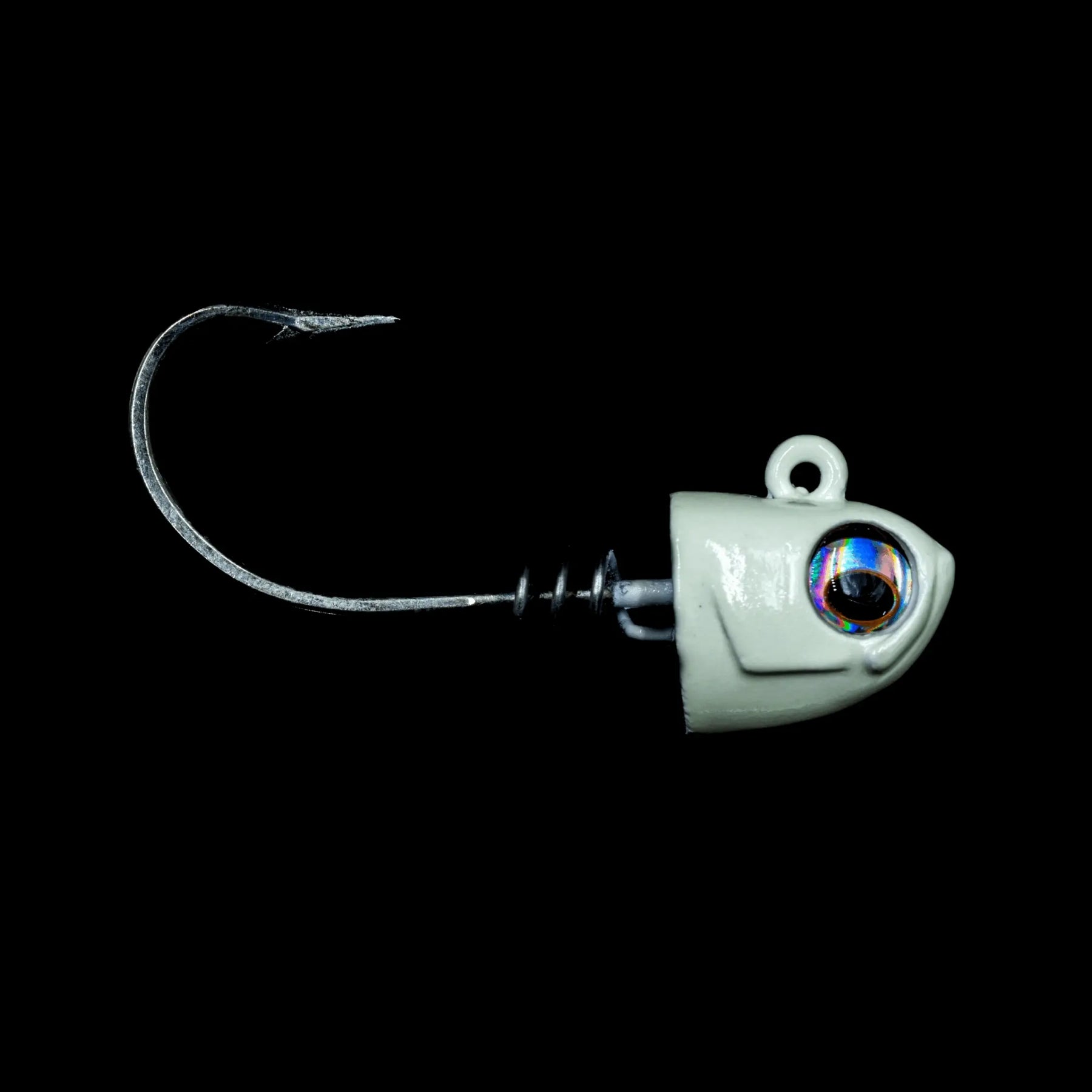 NLBN - No Live Bait Needed Hot Heads Jig Heads for 8" Paddle Tails-Lures-NLBN-2 oz-Glow-Tackle World