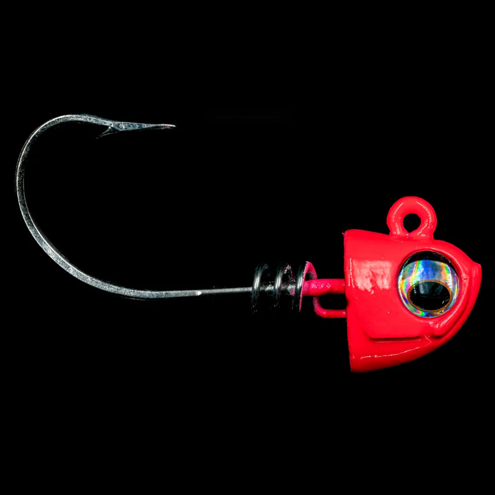 NLBN - No Live Bait Needed Hot Heads Screw Lock Jig Heads for 5" Paddle Tails-Lures-NLBN-Tackle World