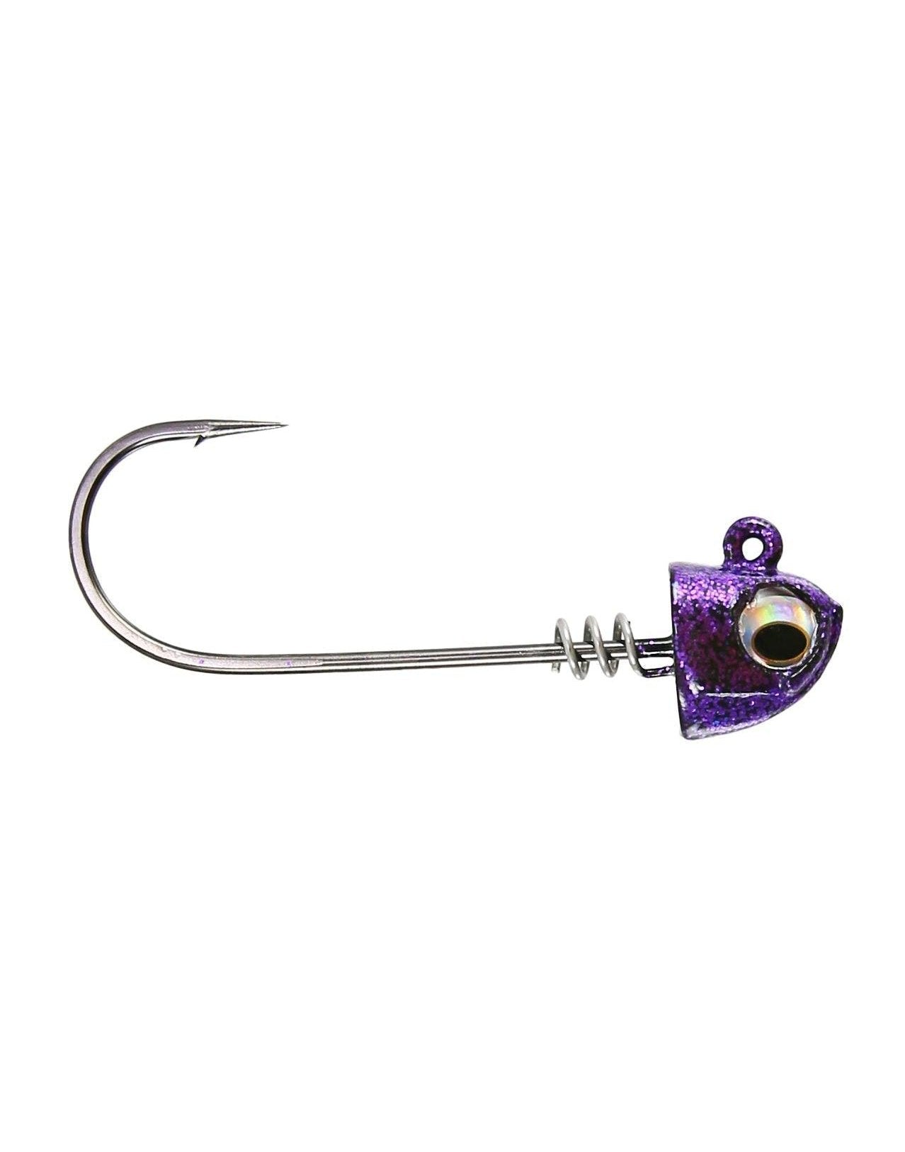 NLBN - No Live Bait Needed Screw Lock Jig Heads for 8