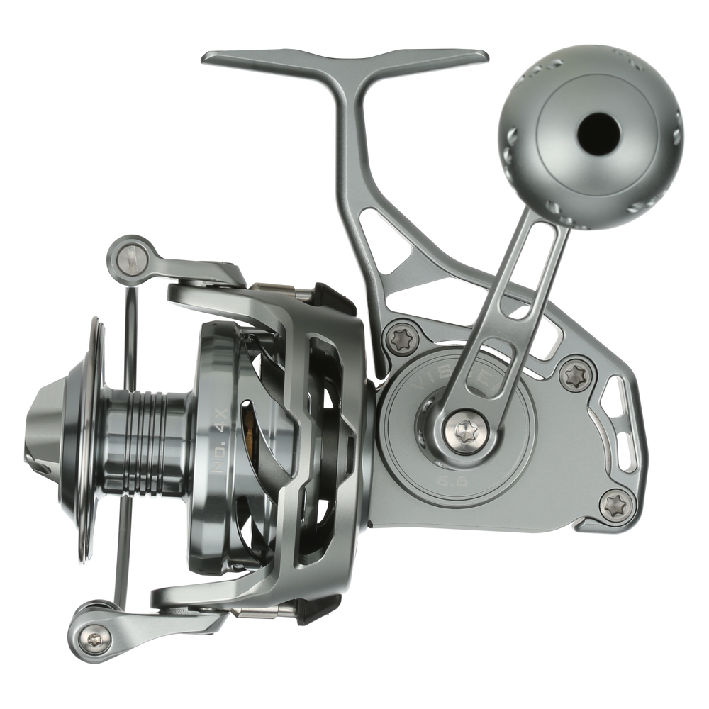 Visser Gen. 3 Spinning Reels-Reel-Visser-NO 2GS (Gunsmoke Silver)-Tackle World