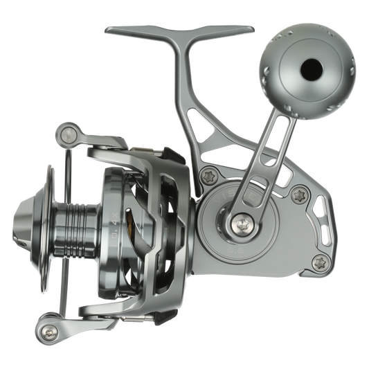 Visser Gen. 3 Spinning Reels-Reel-Visser-NO 2GS (Gunsmoke Silver)-Tackle World