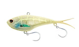 Nomad Design Vertrex Max Vibe Jigs-Lures-Nomad-White Glow-Length: 110mm - Weight: 1-1/3oz-Tackle World