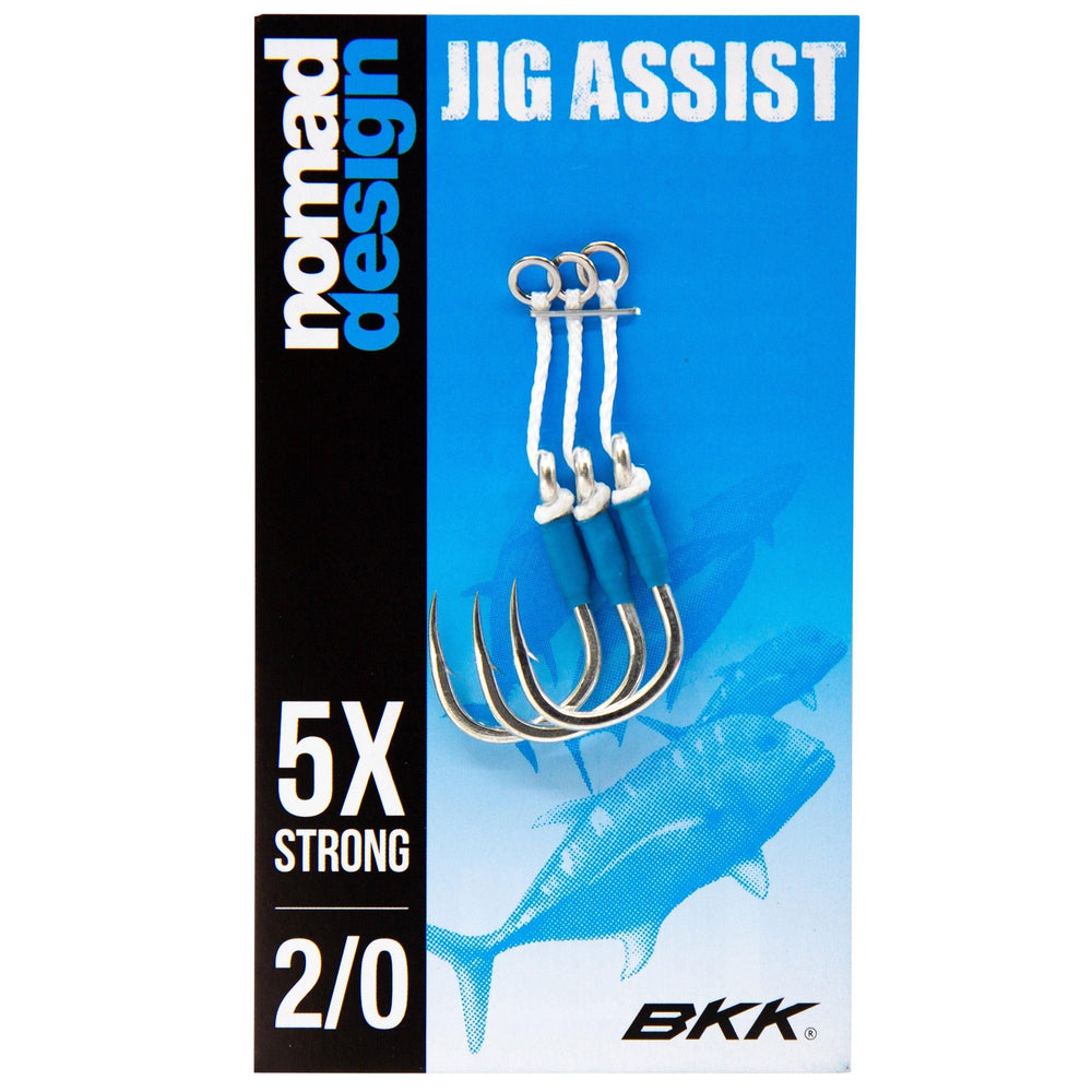Nomad Jigging Assist Hooks-Terminal Tackle-Nomad-2/0-Tackle World