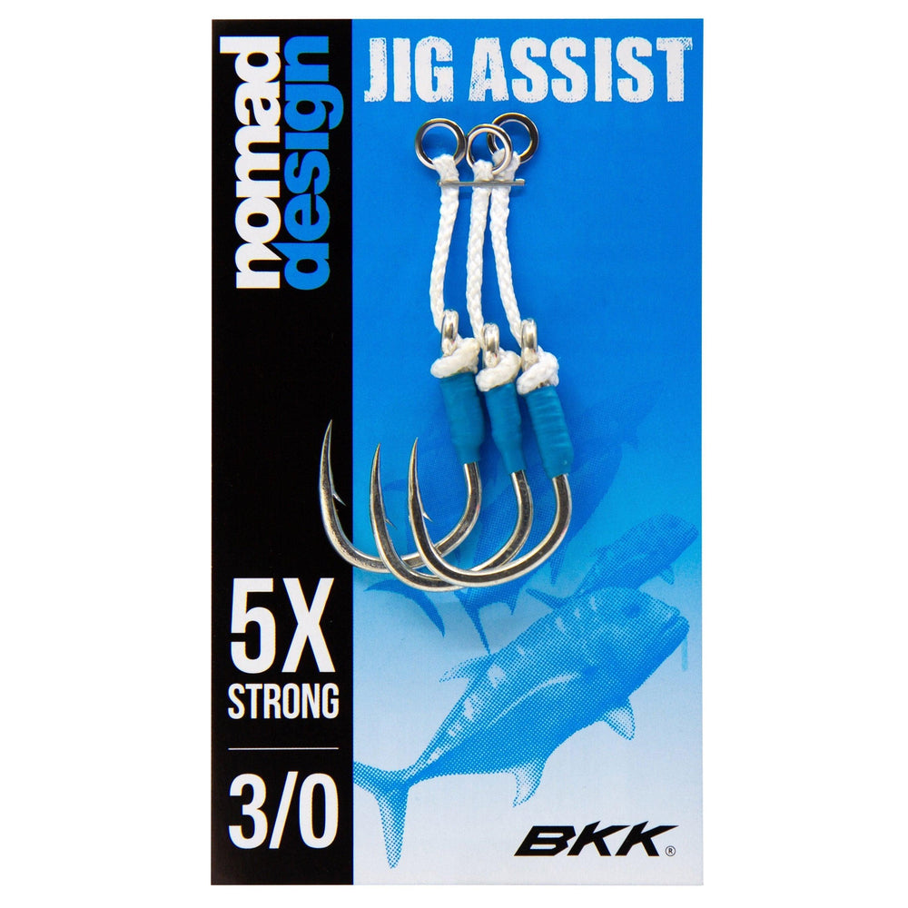 Nomad Jigging Assist Hooks-Terminal Tackle-Nomad-3/0-Tackle World