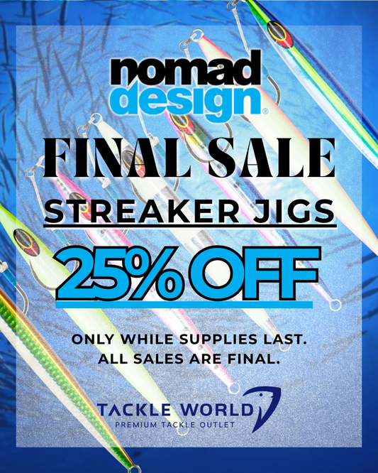 Nomad Streaker Jigs *Final Sale*-Lures-Nomad-Tackle World
