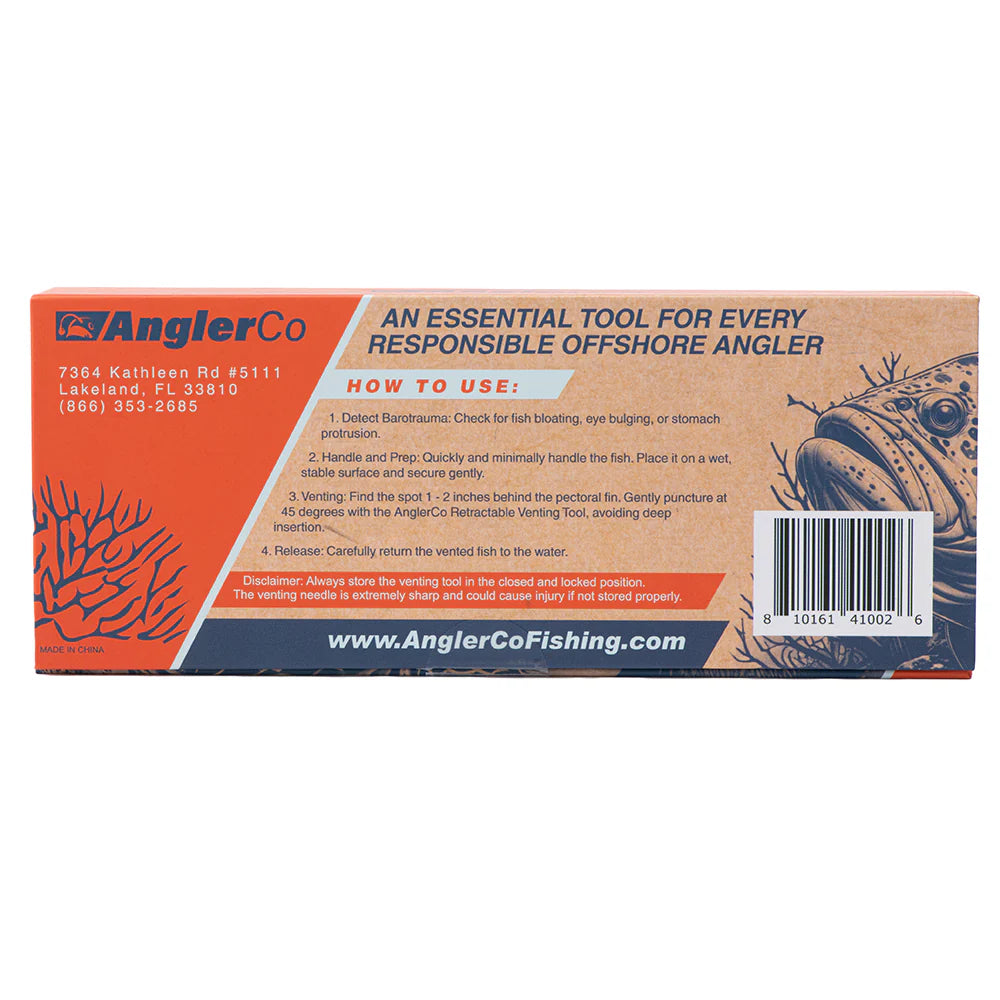 AnglerCo Retractable Venting Tool-Tools-AnglerCo-Tackle World